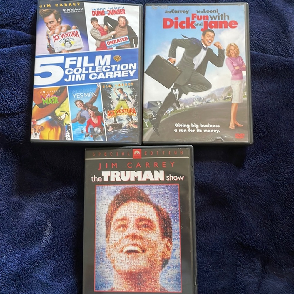 Jim Carrey Bundle DVDs